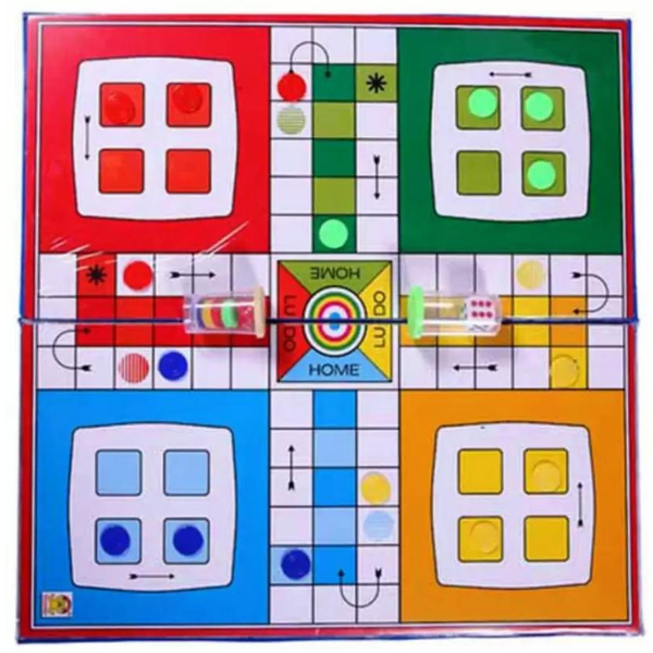 Gift Collection 2 in 1 Board Games Ludo & Snake And Ladders Strategy & War Games Board Game
