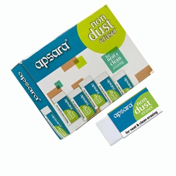 APSARA Erasers Pack Of 20 Non-Toxic Eraser