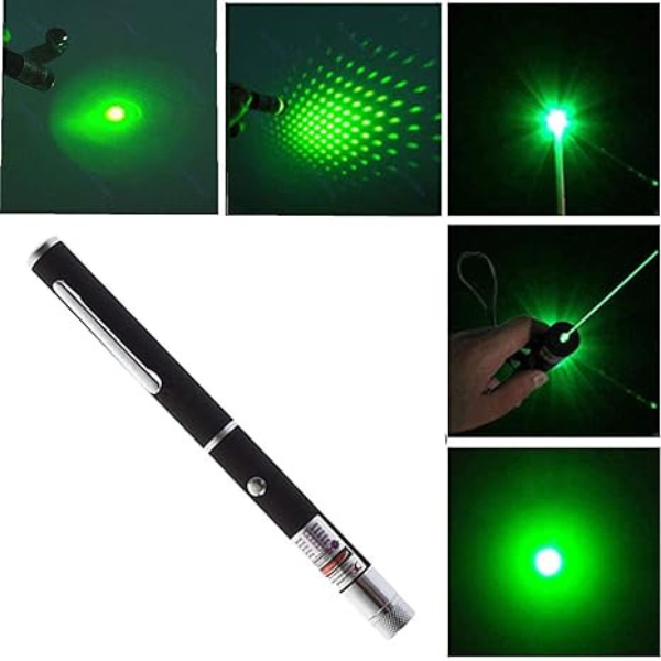 Big Laser Light Green Laser Pointer With Different Modes, Rechargeable,  (10 nm, Green)